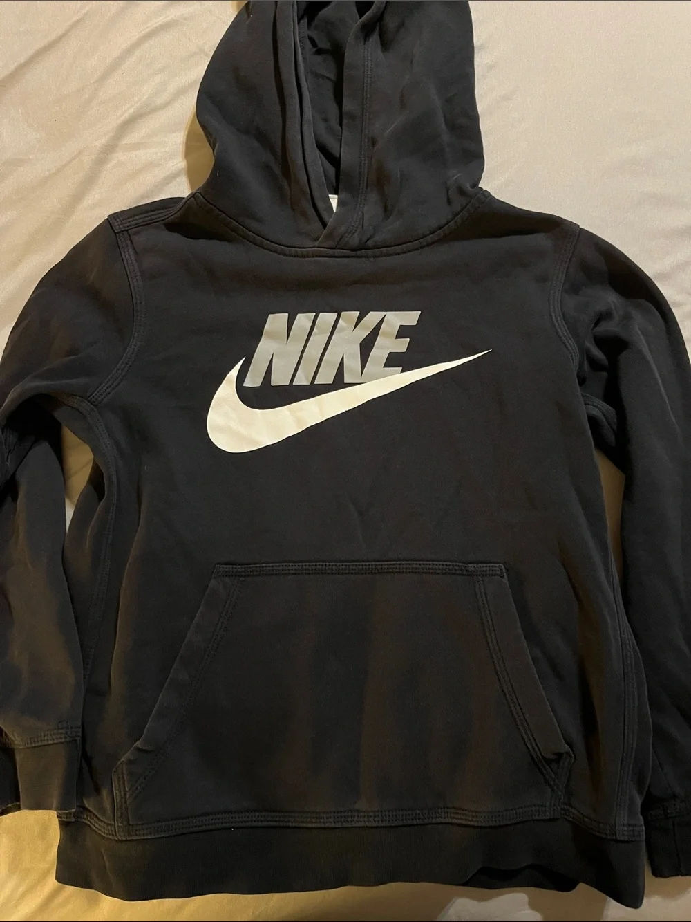 Nike Kids Black, Red & Navy Lot of 3 Hoodies with Red Accents Medium and Large